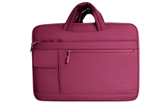 MacCarry | Macbook Protective Laptop Shoulder Bag (Dark Red)