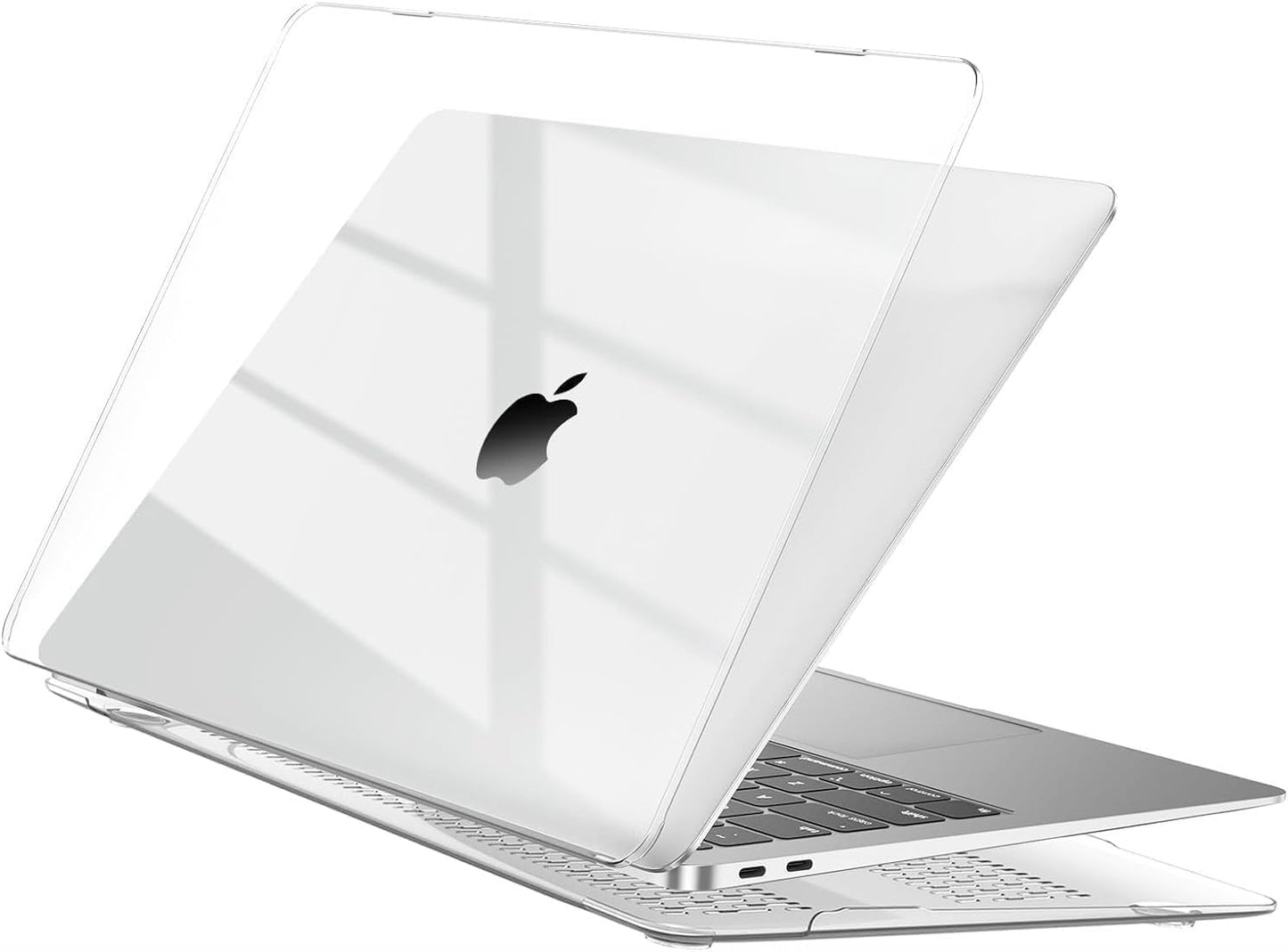 Apple Macbook Air 13 inch M1 Case | A2337 A2179 A1932 with Retina Display, 2021 2020 2019 2018 Release, Plastic Hard Shell, Smooth Shiny Surface, Crystal Clear