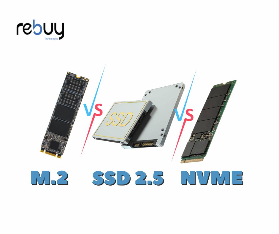 ما الفروقات بين   SSD,  NVMe, M.2؟  كيف أختار بينهم؟